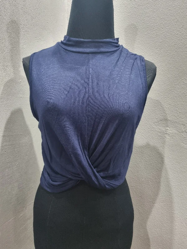 High Neck Crop Top (Small) Tailored