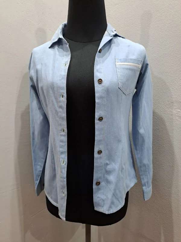 Denim Look Shirt (XSmall) Vacation