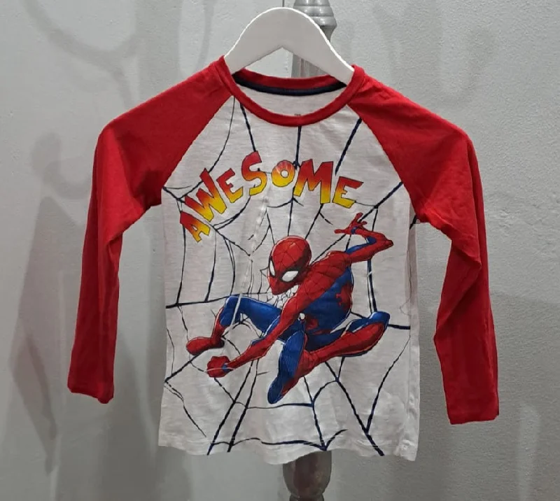 Woolies Spiderman Top (7yrs) Refined Men's Velvet