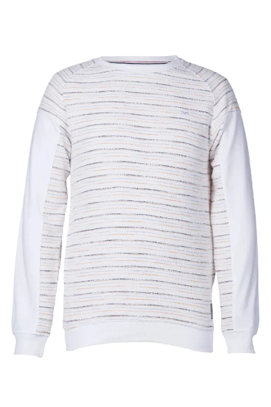 Austin | Men's Fancy Knit Crewneck Casual Men's Short