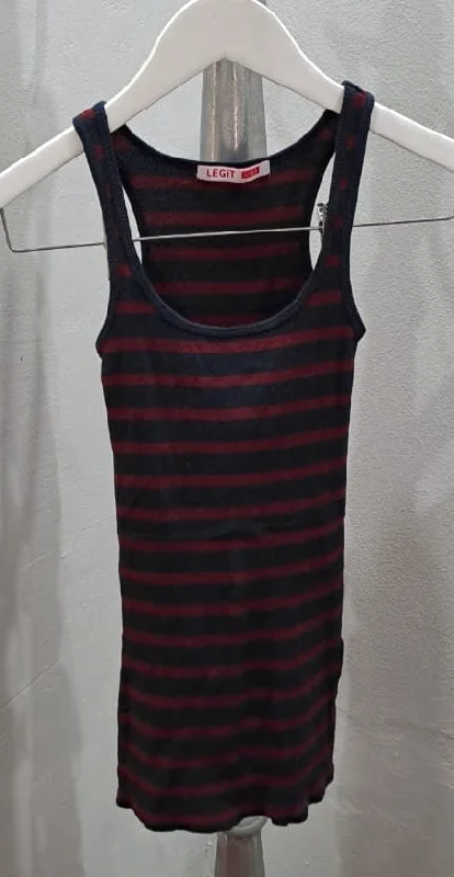 Striped Ribbed Vest (4/28) Sophisticated Men's 