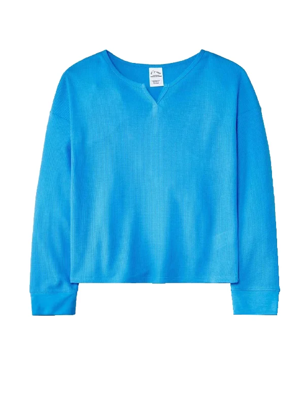 Kids Boy Ribbed Top,Blue Refined Men's Hand